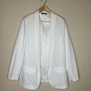 White blazer